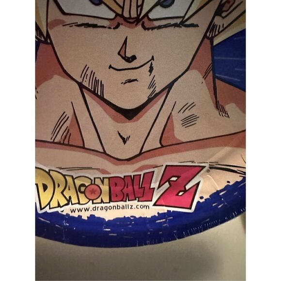Vintage Y2K Dragonball Z 7” Dessert Party Paper Plates Design Wear Set 16 Total - Picture 4 of 7